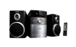 Philips MC147/05 Micro Hi-Fi System - Black & Silver